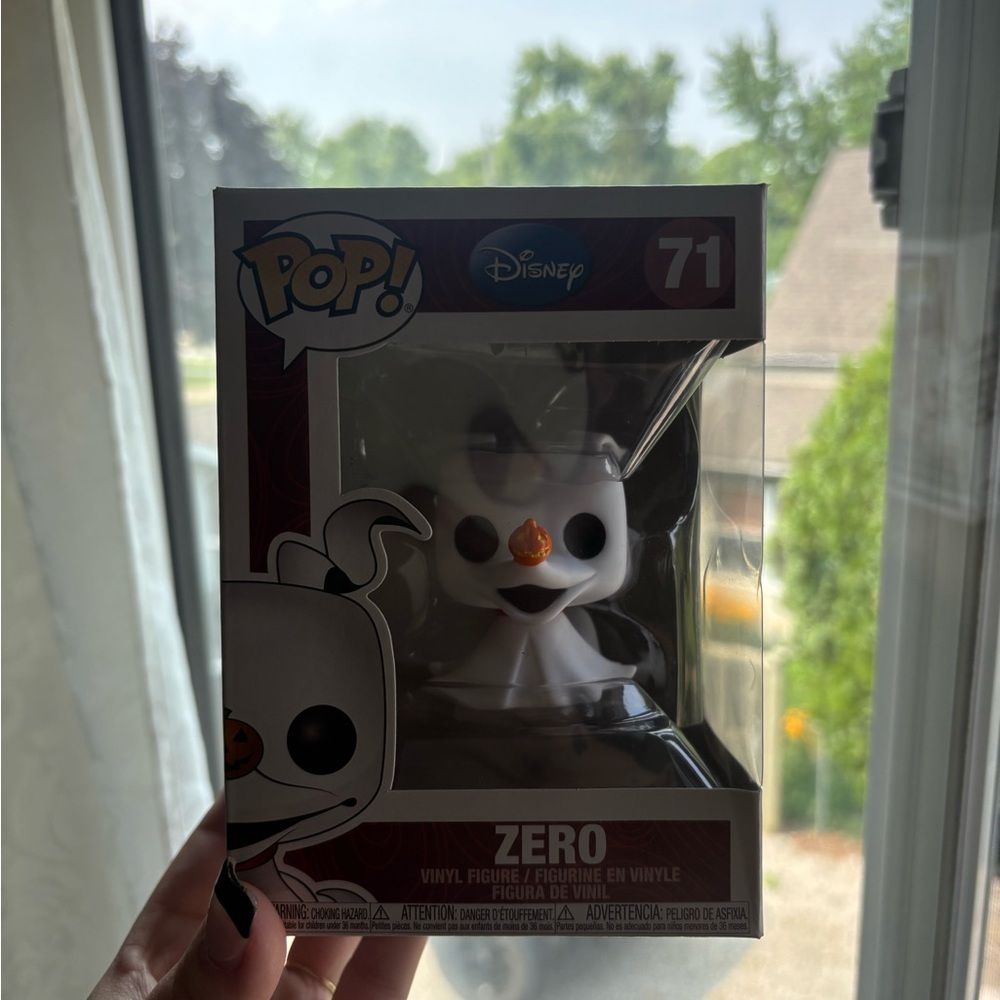 Disney Pop! Zero Figure with White and Orange Accents